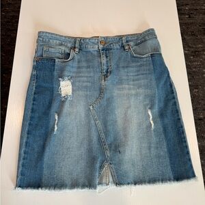 WAIST
17/16” super sweet distressed skirt